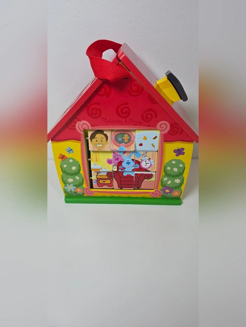 Melissa & Doug Blues Clues & You! Wooden Take Along House